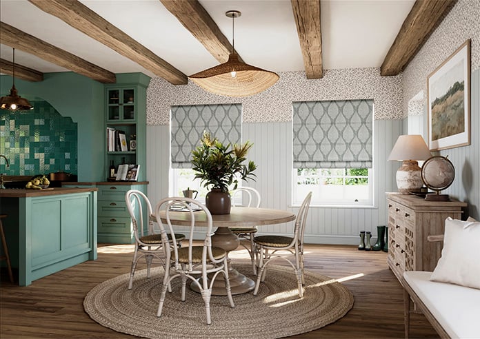 Treasure, Chrome - Roman Blind - Image 7